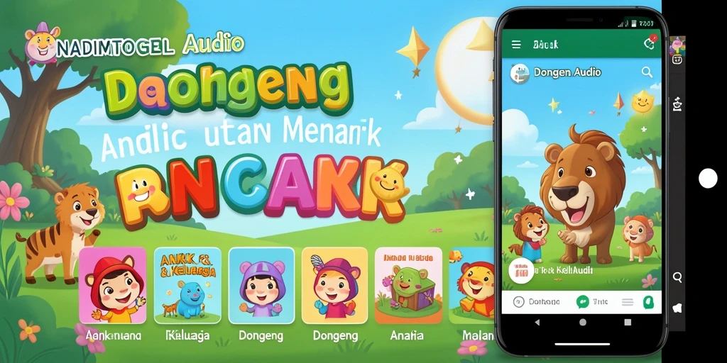 Antarmuka aplikasi NADIMTOGEL yang menarik dan ramah anak.