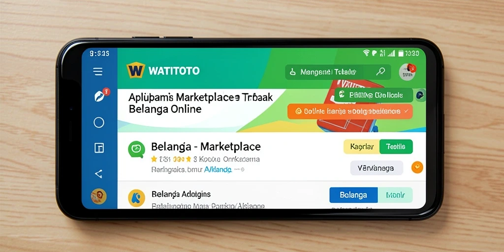 Tampilan antarmuka aplikasi WATITOTO yang ramah pengguna dan mudah dinavigasi.