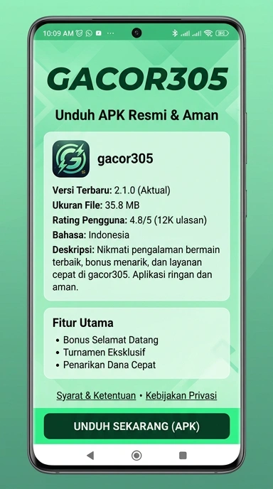 Unduh APK gacor305 untuk Pengguna Android Indonesia